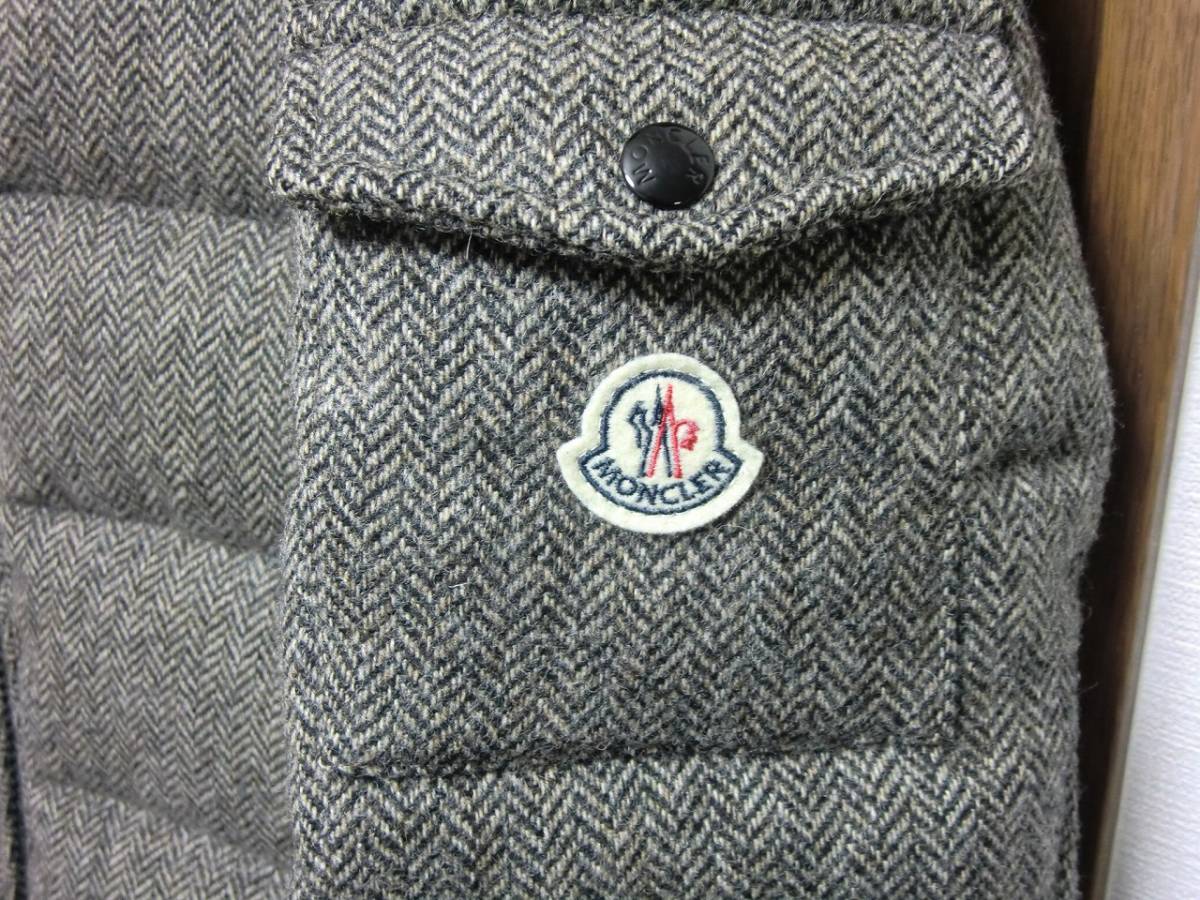 モンクレール MONCLER◇国内正規良品◇シメイchimay ツイード 