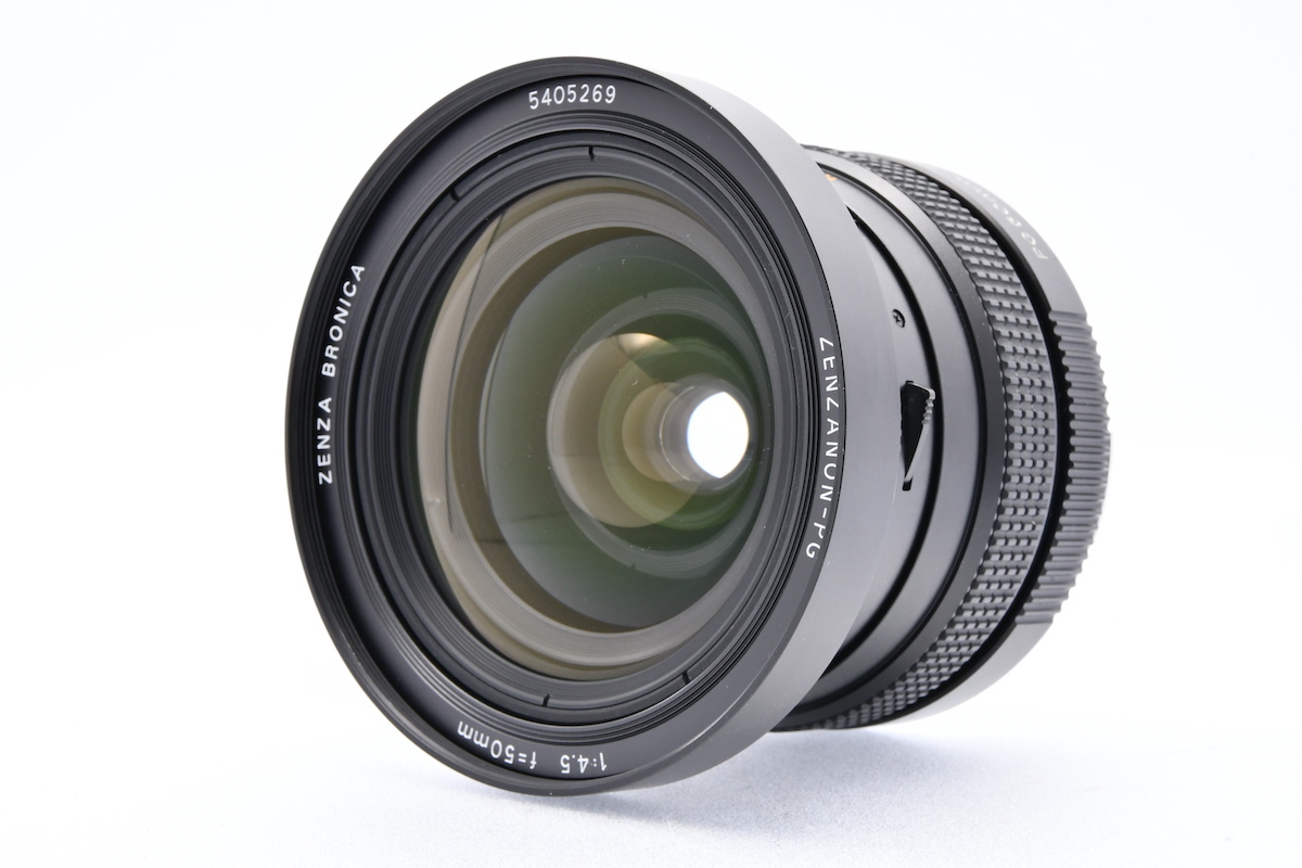 ZENZA BRONICA ZENZANON-PG 50mm F4.5 ゼンザブロニカ GSマウント 交換レンズ 単焦点レンズ