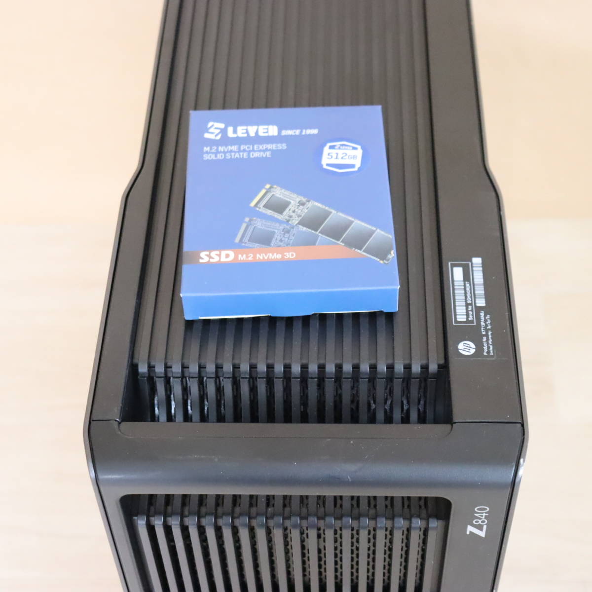 新品高速SSD HP Z840 Xeon E5-2697 V4 2基/NVMe SSD 512GB HDD2TB+2TB