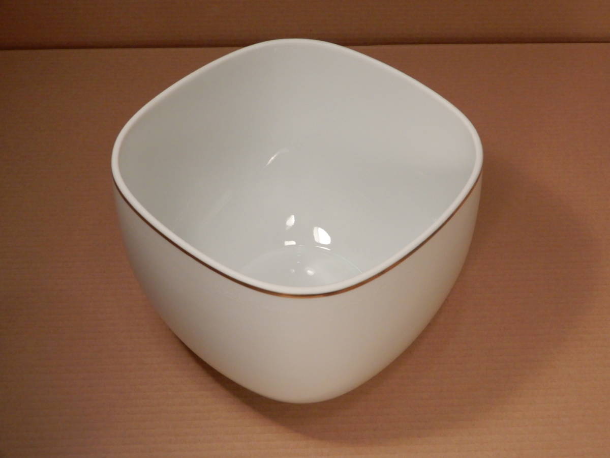 Rosenthal studio-linie ホワイト角型ボウル ローゼンタール スタジオライン Rosenthal スオミ ヴィンテージ