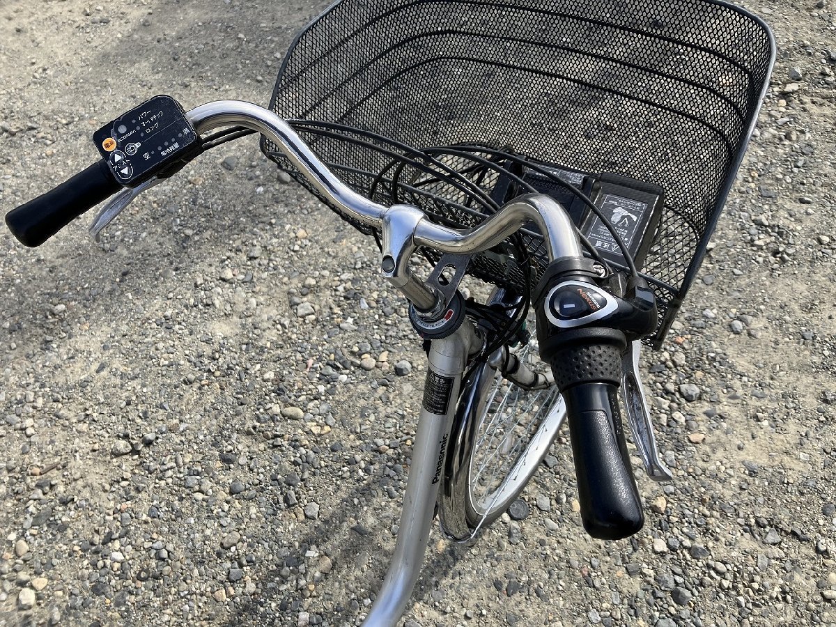 2107 磨けば光る！！中古電動アシスト自転車 1円売切り！パナソニック 