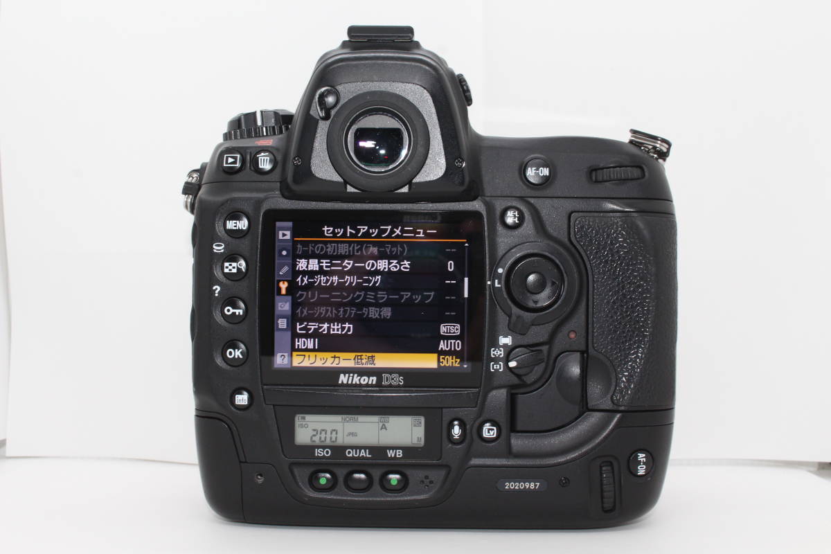 ☆極上品☆ニコン NIKON D3S ボディ☆付属品充実☆ L2427＃55000 ニコン