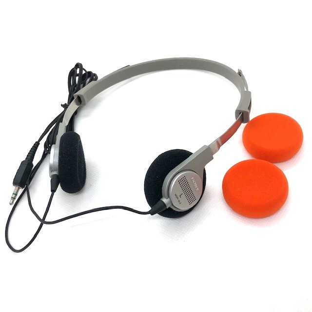 美品 高音質 整備済完全動作品 引っ張ろ SONY WM-2用ヘッドホン MDR-