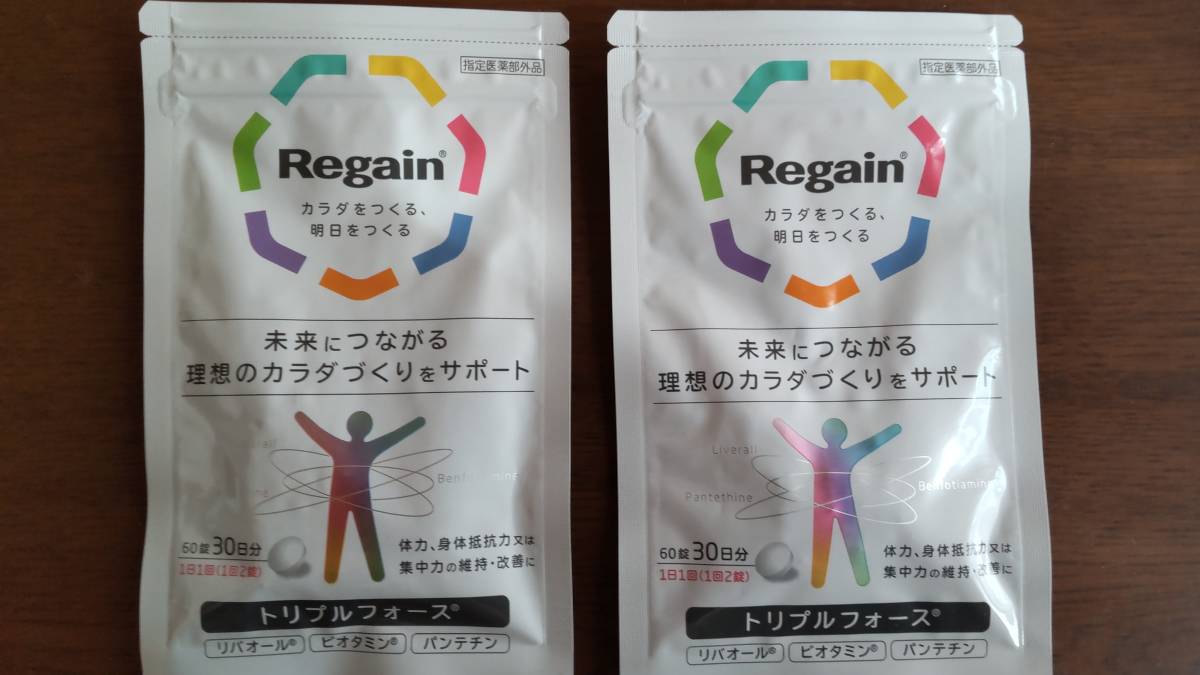 第一三共ヘルスケア リゲイン・トリプルフォース 健康食品 食品、飲料