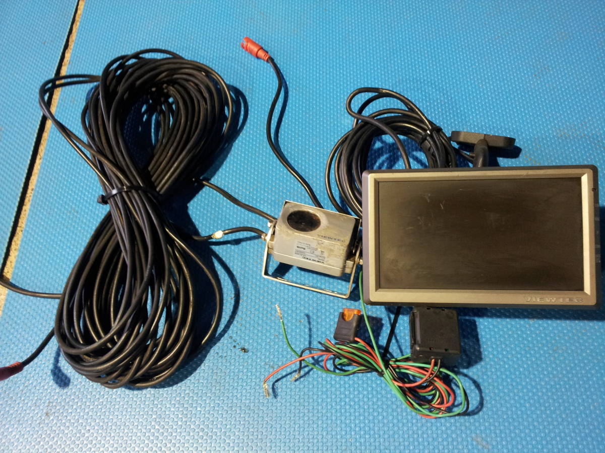 全国無料，得価 VIEWTEC 大型 バックカメラ/モニター セット12V/24V 動作確認 ケーブル約23M R5-2-3(内装)｜売買されたオークション情報、yahooの商品情報をアーカイブ公開 - オークファン 内装