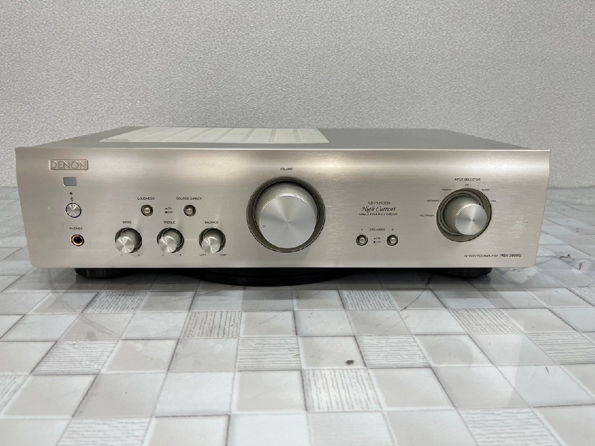△4427 現状品 オーディオ機器 プリメインアンプ DENON PMA-390RE 2017