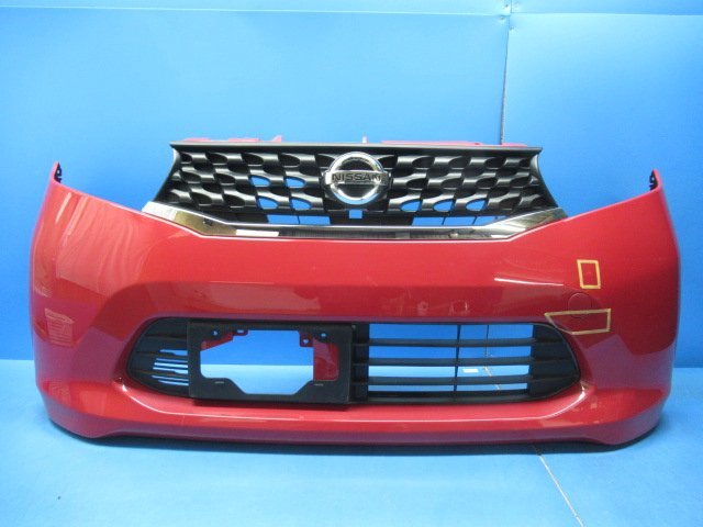 即決有】 日産 デイズ B21W 前期 純正 フロントバンパー グリル付き