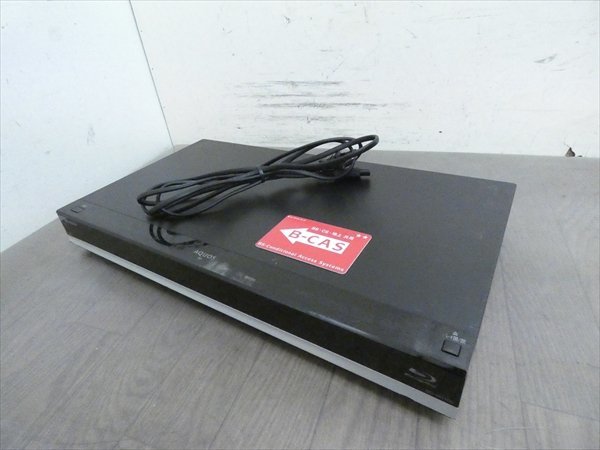 1TB☆15年☆シャープ/SHARP/AQUOS☆HDD/BDレコーダー☆BD-W1700☆2番組同時録画☆3D対応機 管SB9300★