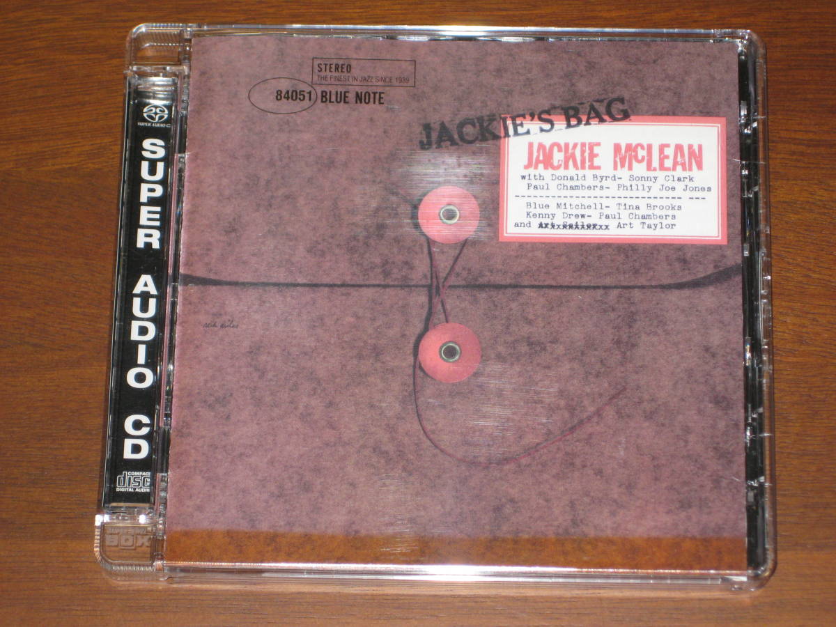 JACKIE MCLEAN ジャッキー・マクリーン/ JACKIE'S BAG 2010年発売 Analogue P社 Hybrid SACD 輸入盤