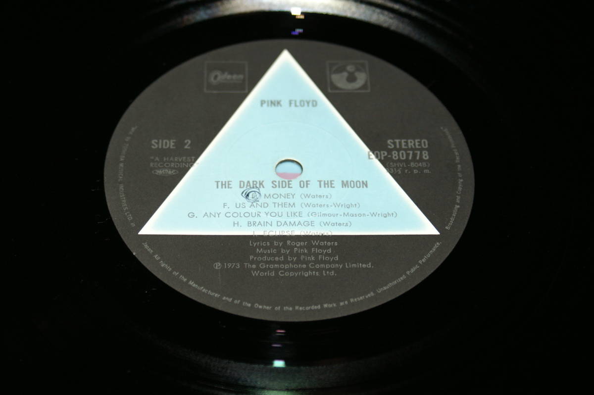 The ⁄ Floyd Pink Moon Side Dark ピンク・フロイド PINK FLOYD Of