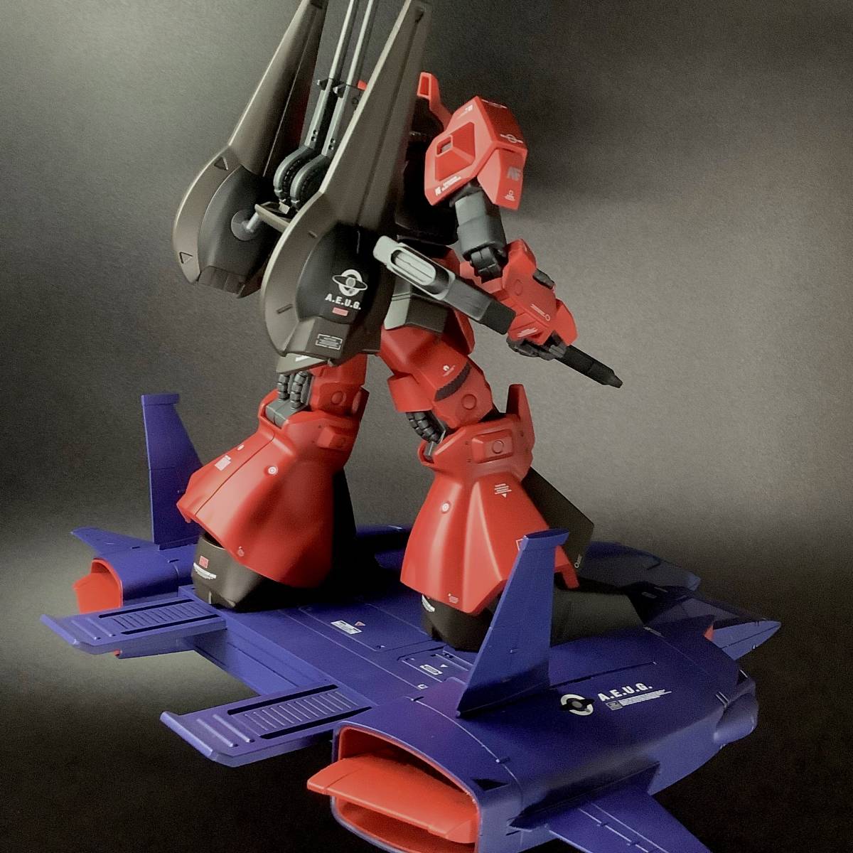 プレミアムバンダイ限定 HG ドダイ改+固定台座サービス！塗装済完成品 