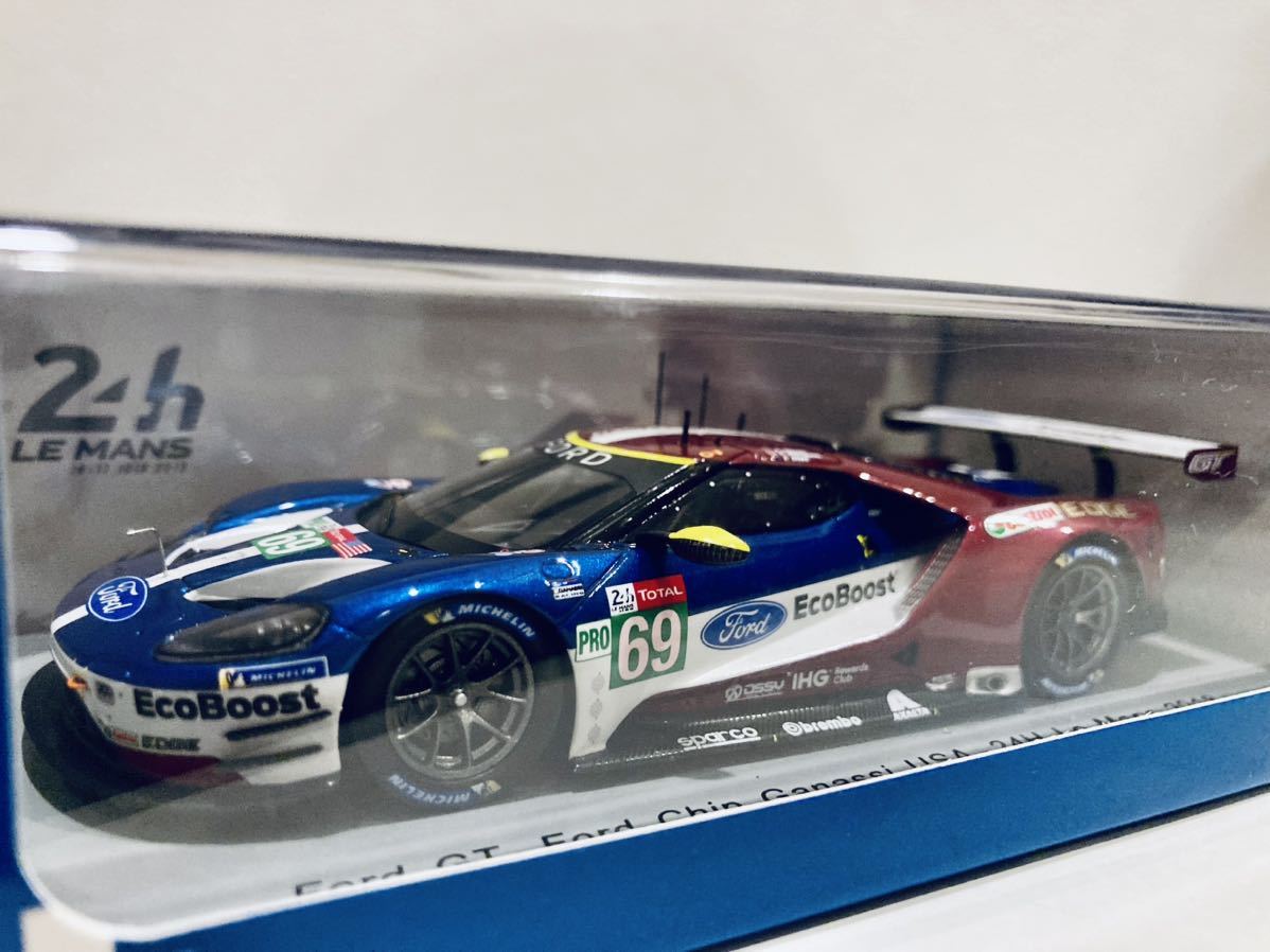 【送料無料】1/43 Spark フォード GT Ford Chip Ganassi USA #69 R.ブリスコー - S.ディクソン- R.ウェストブロック Le Mans 2018