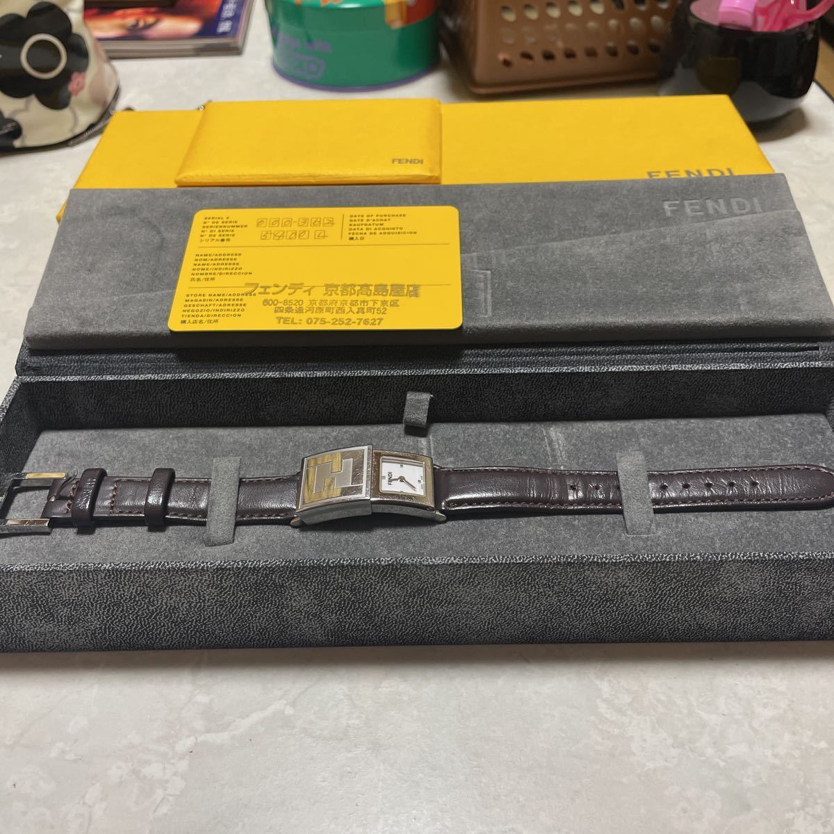 フェンディ FENDI シークレット 腕時計 5400L SS - 5500L 2タイム 