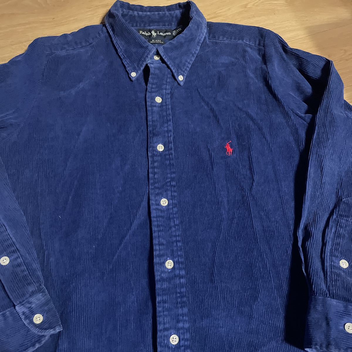 ☆RALPH LAUREN コーデュロイシャツ サイズXXL BLAIRE ラルフローレン 