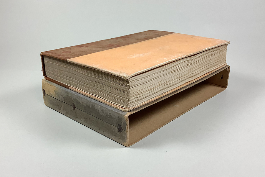 夏目漱石『行人』第三版（初版と同年） 大正三年 大倉書店刊 函