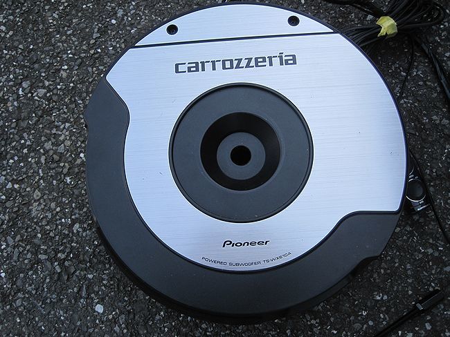 carrozzeria TS-WX610A パワードサブウーファー パイオニア carrozzeria TS-WX610A パワードサブウーファー スペア