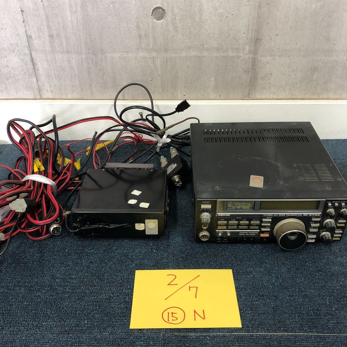 な EC]ICOM IC-275D 無線機 アマチュア無線 日本製 144MHz