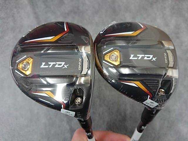 コブラ KING LTDx フェアウェイウッド 5W & 7W 2本セット 純正カーボン