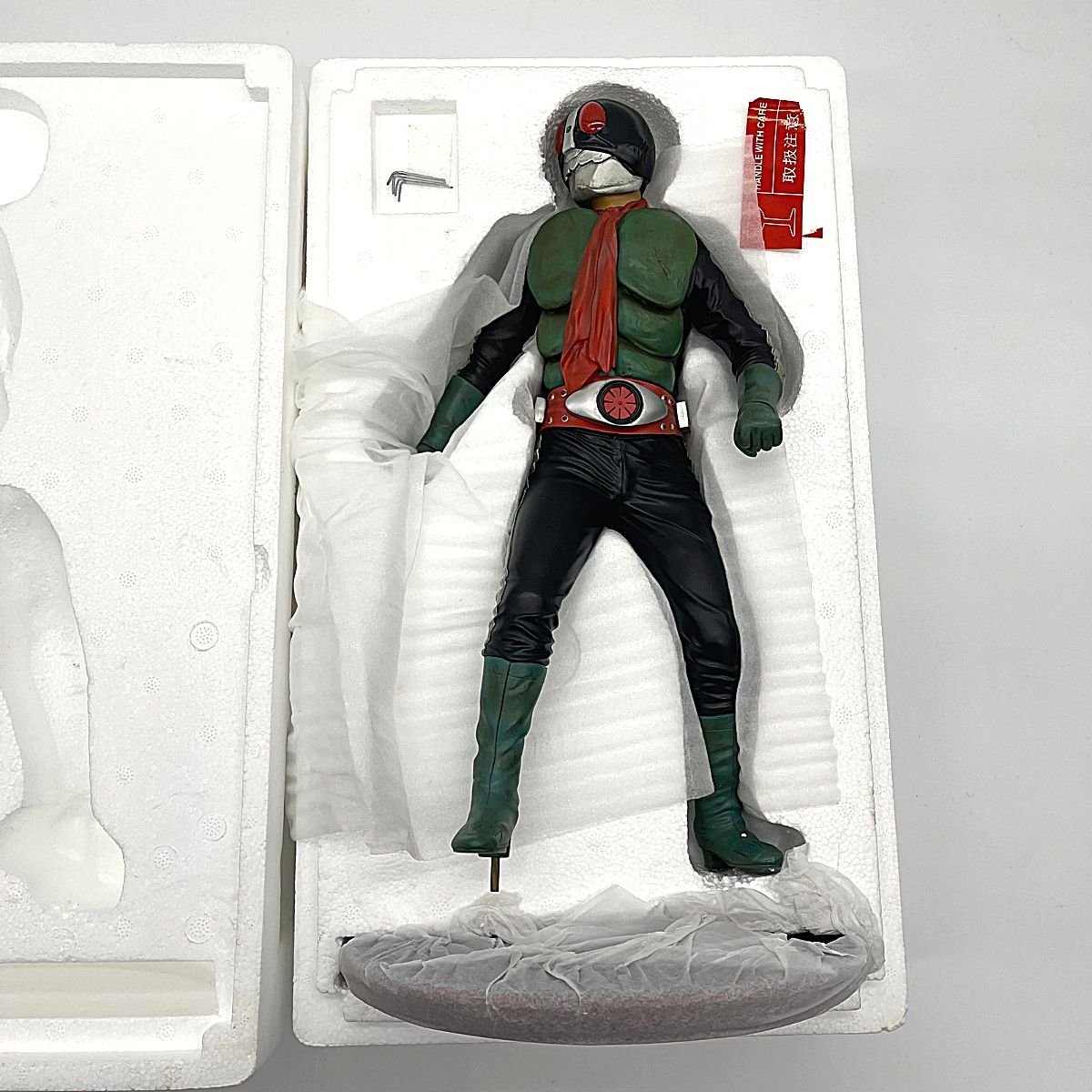 レインボー造形 1/5 /RMW 仮面ライダー 仮面ライダー日2号　スタチュー RMW 仮面ライダー旧2号 スタチュー レインボー造型 フィギュア RAH