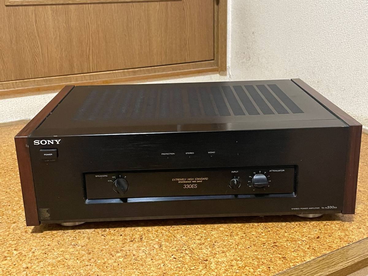SONY TA-N330ES パワーアンプ 最終価格 日曜日までの出品 動作確認済 SONY TA-N330ES パワーアンプ 1000円スタート これが最後