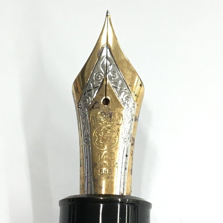 BBAF8014】MONTBLANC モンブラン 万年筆 マイスターシュテュック No