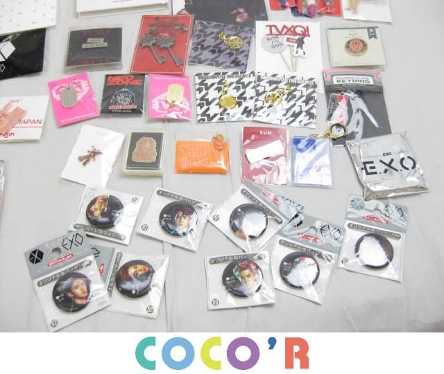 EXOグッズまとめ売り♪ チェン多め　CDアルバム　トレカ　非売品　公式他 同梱可】中古品 韓流 EXO NCT 東方神起 他 トレカ 31枚 アクリル