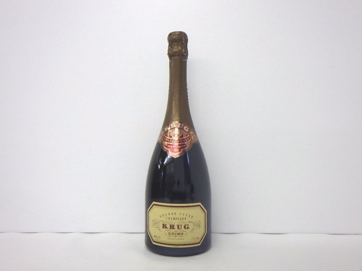 【未開栓】KRUG クリュッグ グランド・キュヴェ レイムス 旧ラベル750ml 古酒 未開栓 KRUG クリュッグ GRANDE CUVEE グラン キュヴェ キュベ
