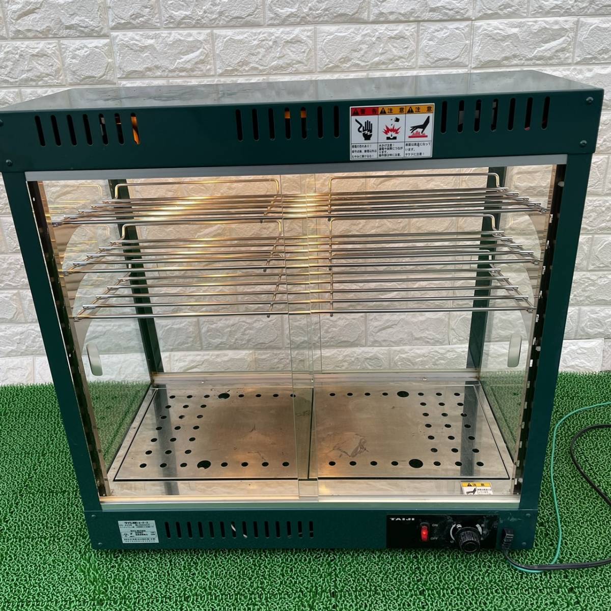 D53糸】【現状出品】 TAIJI タイジ ◇ 温蔵ショーケース ホットショー 