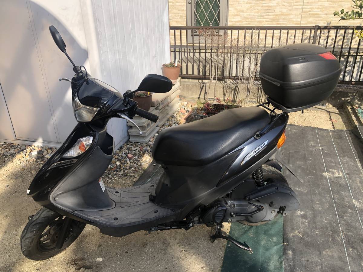 スズキ　アドレスV125G   実働車両 実働 スズキアドレス V125G／愛知県名古屋市守山区保管【配送不可・引