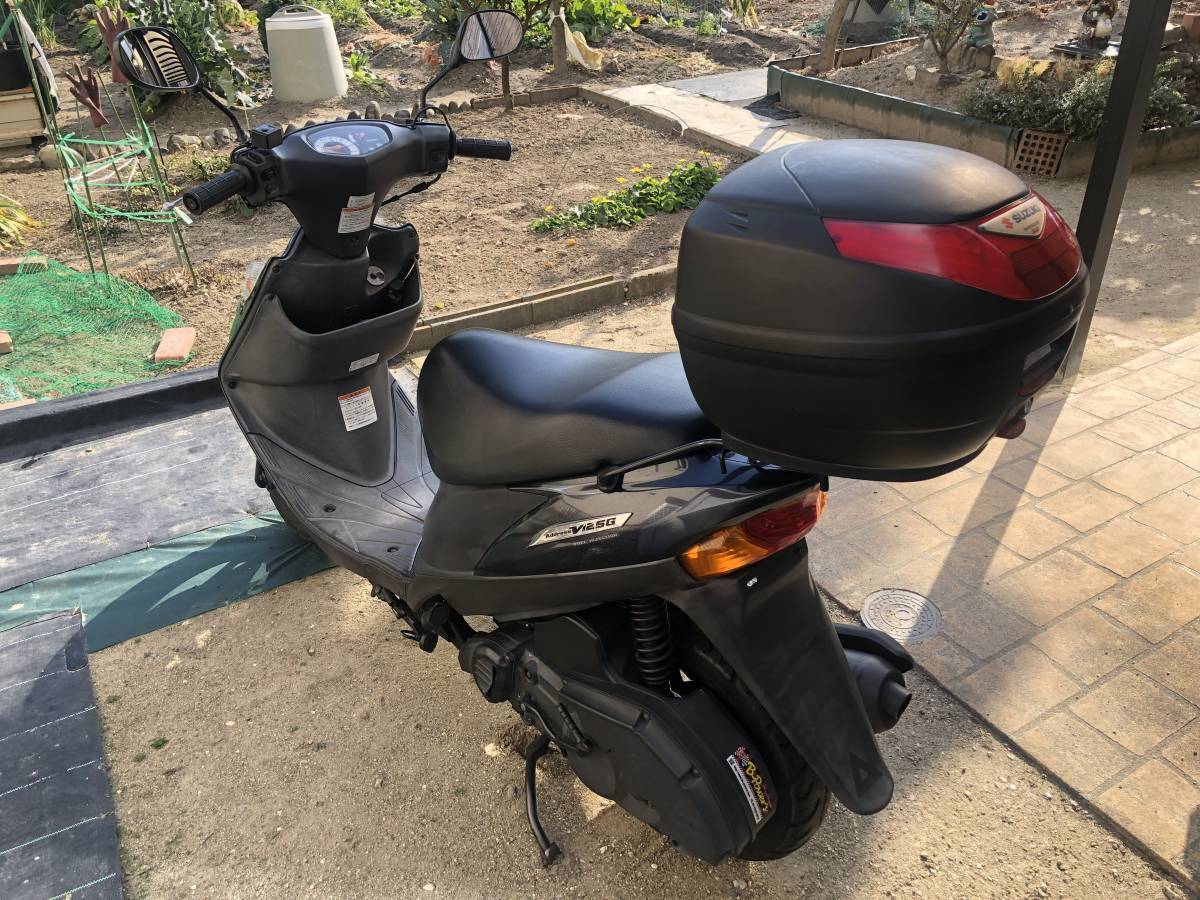 スズキ　アドレスV125G   実働車両 実働 スズキアドレス V125G／愛知県名古屋市守山区保管【配送不可・引