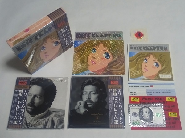 ERIC CLAPTON/TUMC ULTIMATE MASTER 銀