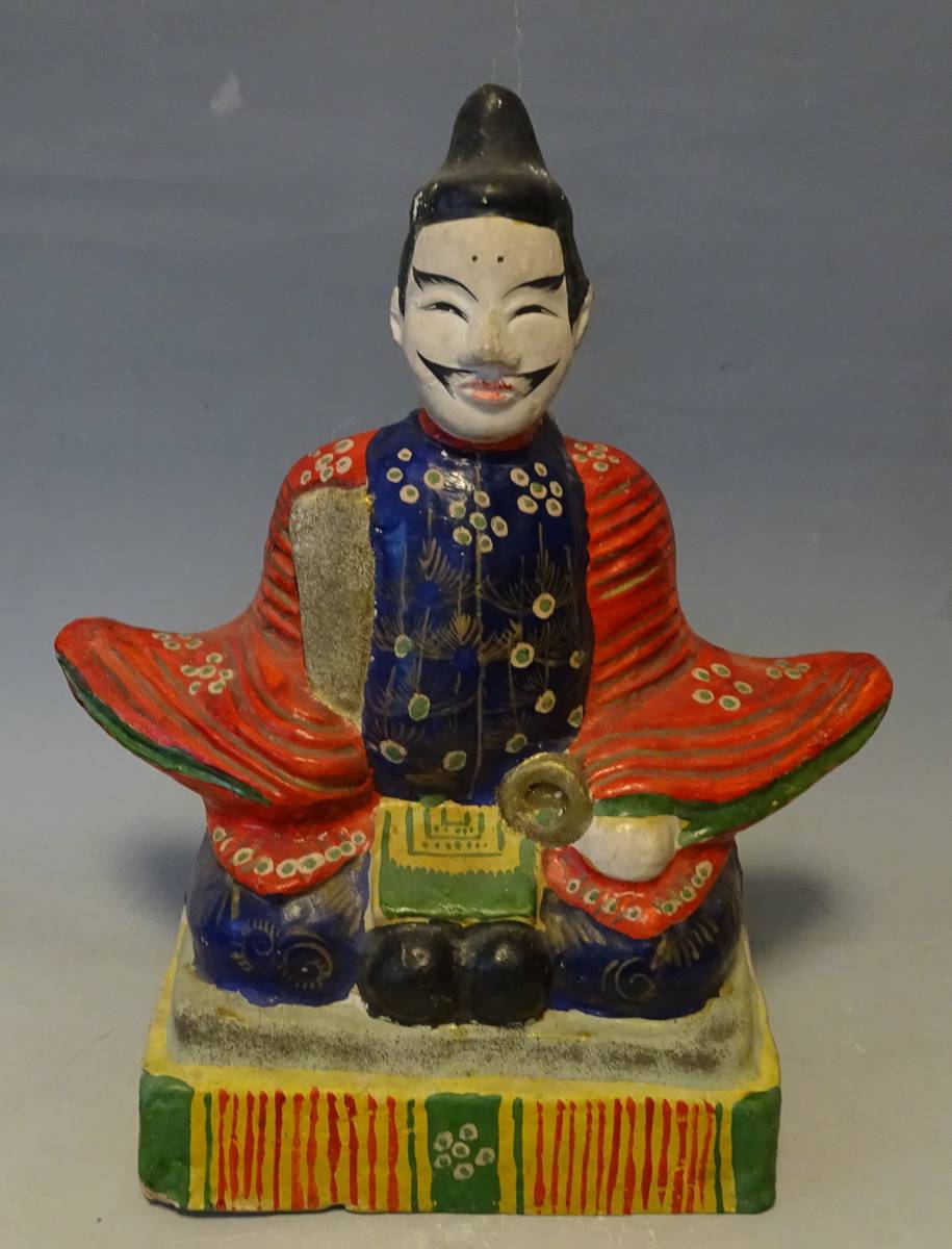 ふるさとの玩具 天神様 郷土玩具 | 葛畑土人形 天神 土人形 ｜