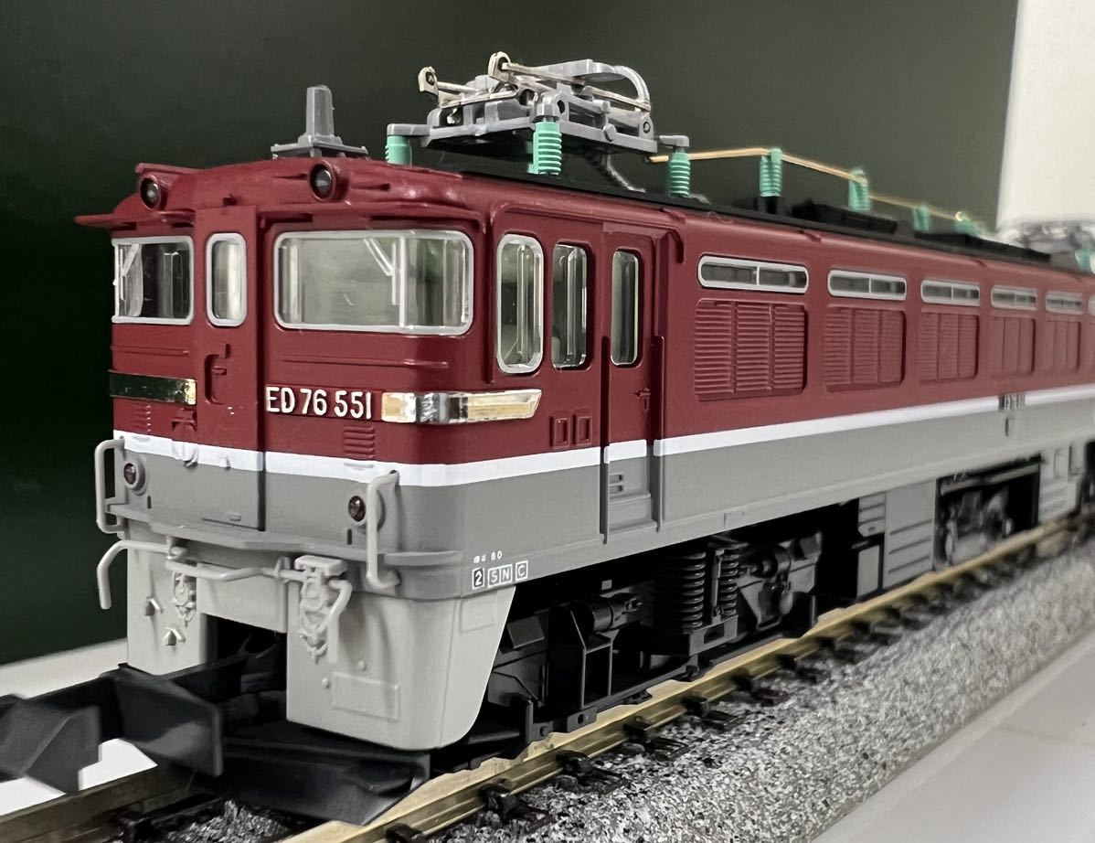 Nゲージ/KATO 3071-9 ラウンドハウス ED76 551タイプ KATO ED76 551
