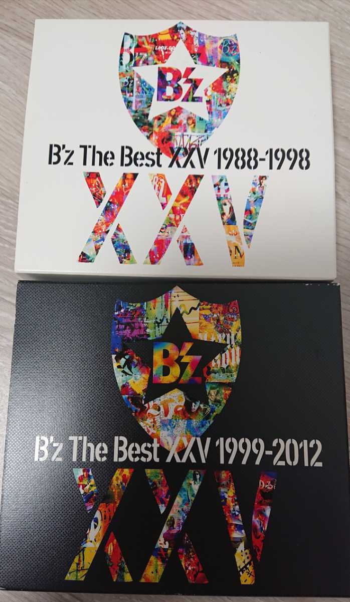B'z ＤＶＤ＋ＣＤ ベストアルバム 「B'z The Best XXV 1988-1998」 「B'z The Best XXV 1999-2012」 初回限定盤・4CD+2DVD