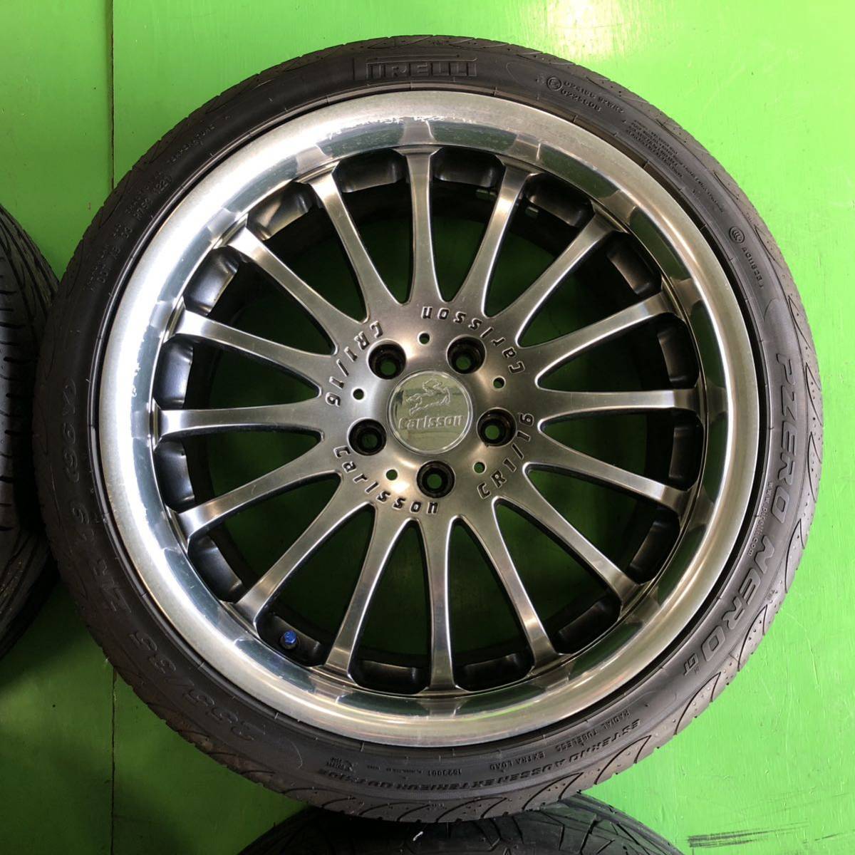 Carlsson カールソン 114.3 +40 19 8.5J 9.5J +40 5穴 ナンカン ULTRA 