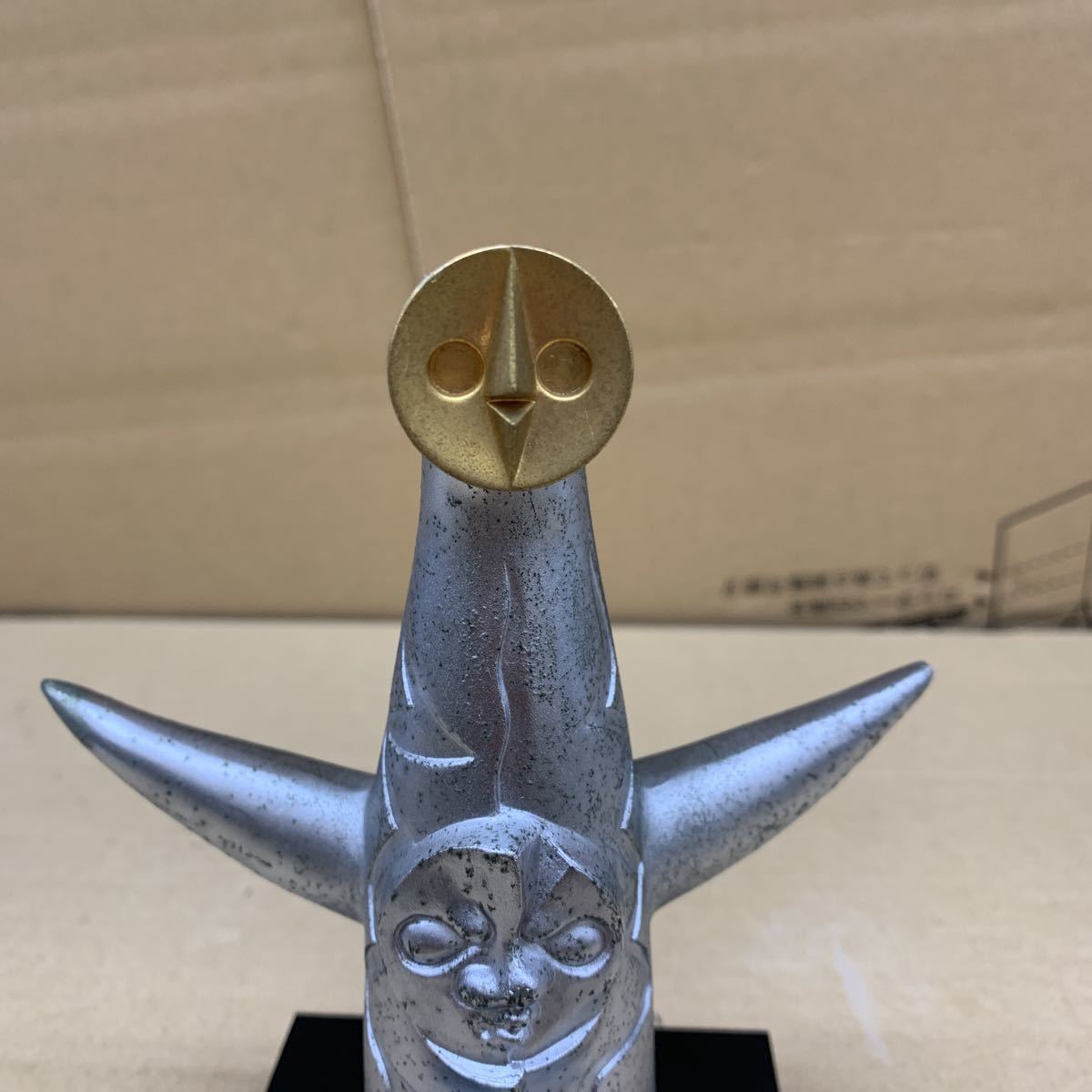 1円スタート】岡本太郎 太陽の塔 EXPO70 金属製 オブジェ /当時物 大阪