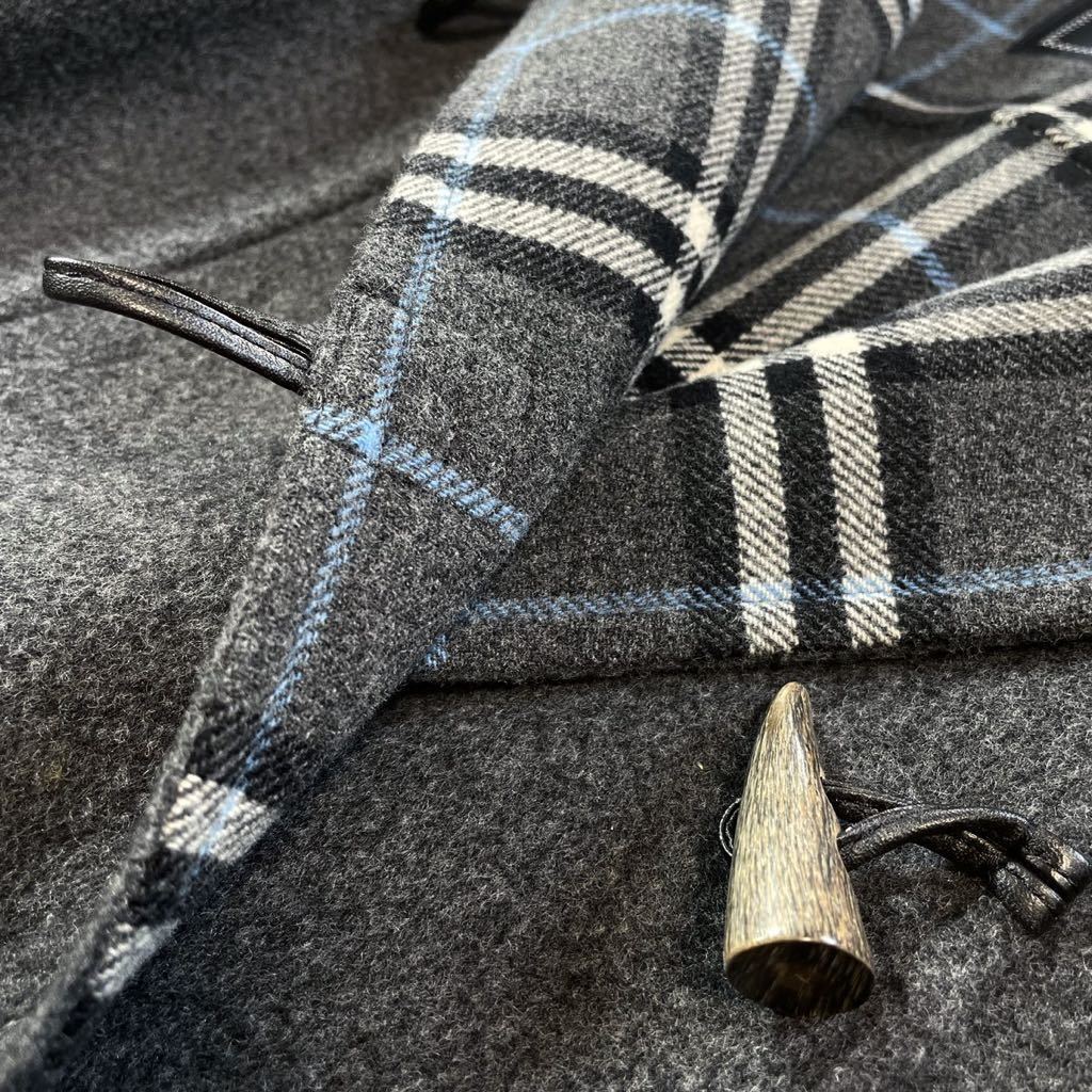 極美品BURBERRY LONDON ☆高級ダッフルコート☆カシミヤ仕様!!【ノバ