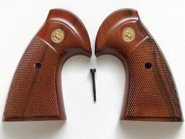 美品！木目！当時物オリジナル 前期型 コルト社純正 パイソン用 3rd