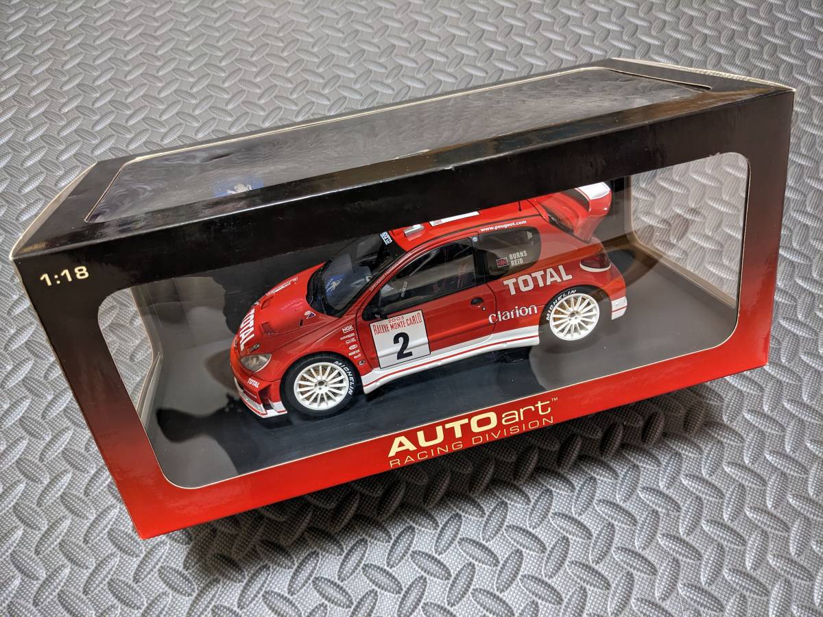 Peugeot 0 WRC AUTOart 1⁄18 Rally Model 1 Car | 1:18 Gronholm TDC