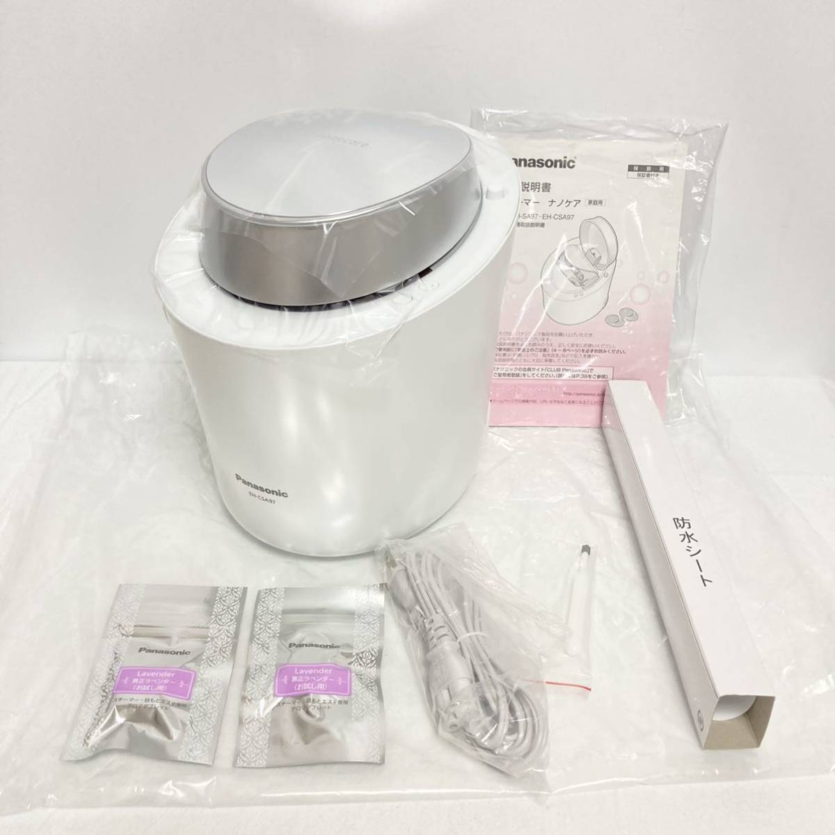 未使用 Panasonic パナソニック スチーマー EH-CSA97-P ピンク調