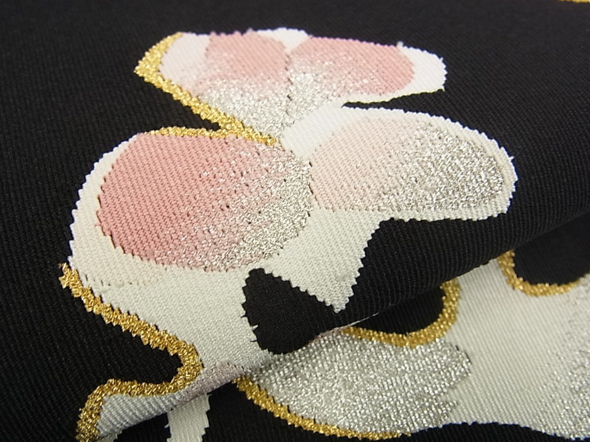 平和屋□希少 銀座きしや 爪掻き本綴れ 八寸名古屋帯