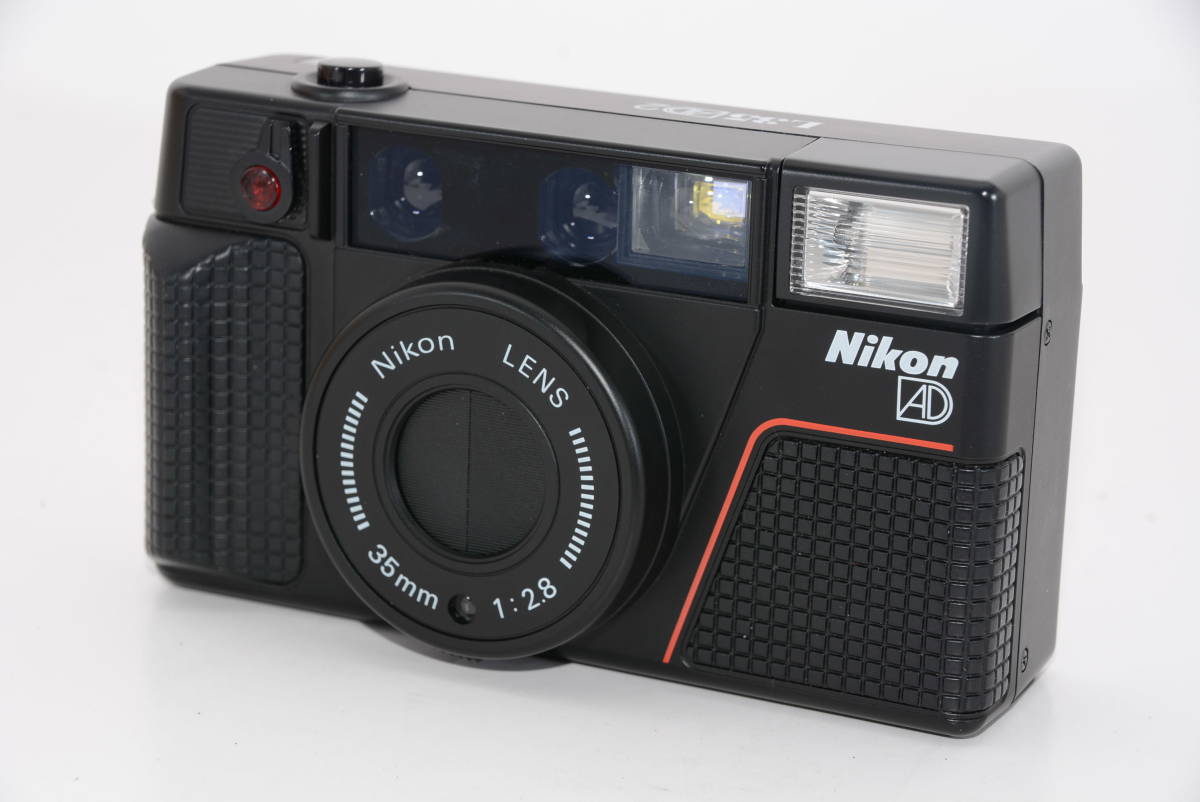 #847★動作品★Nikon L35 AD2 コンパクトフィルムカメラ Nikon L35 ニコン NIKON 格安，新作登場 F2 【外観特上級】Nikon