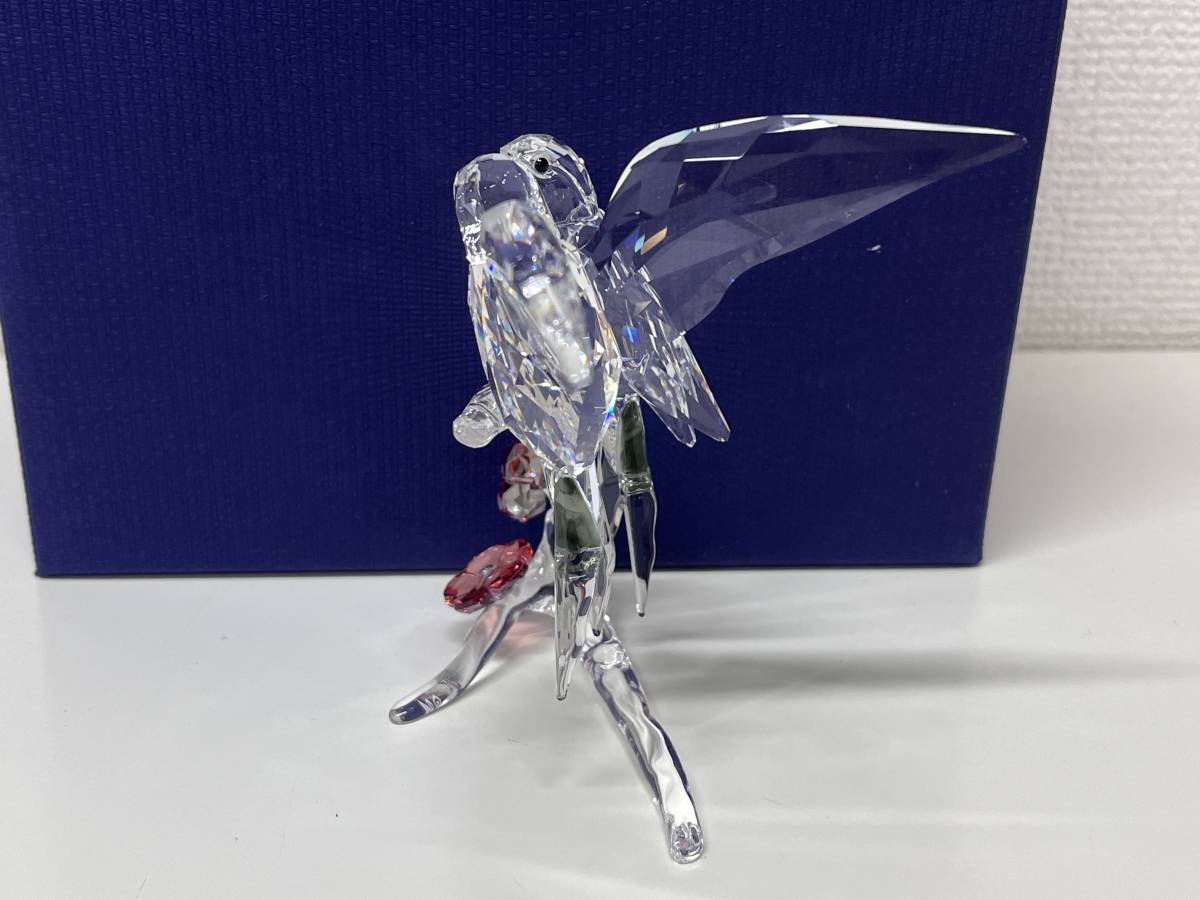 格安スタート!!スワロフスキー SWAROVSKI ツバメ 2羽 鳥 置物 動物 