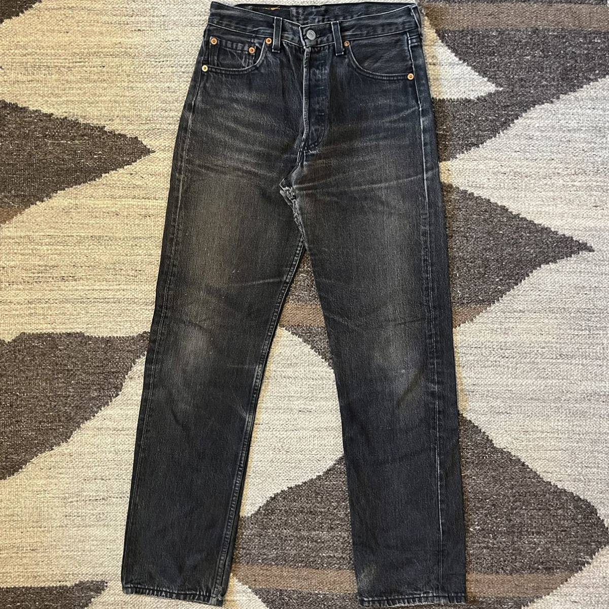 90s 90年代 EURO Levi's ユーロリーバイス 501 ブラック W29 L32
