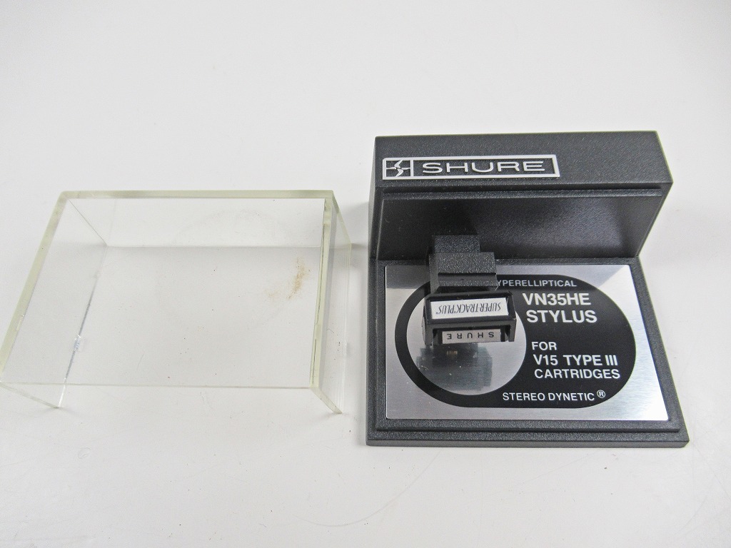 SHURE VN35HE レコードカートリッジ+ audio-technica SHURE VN35HE レコードカートリッジ+ audio-technica オーディオ