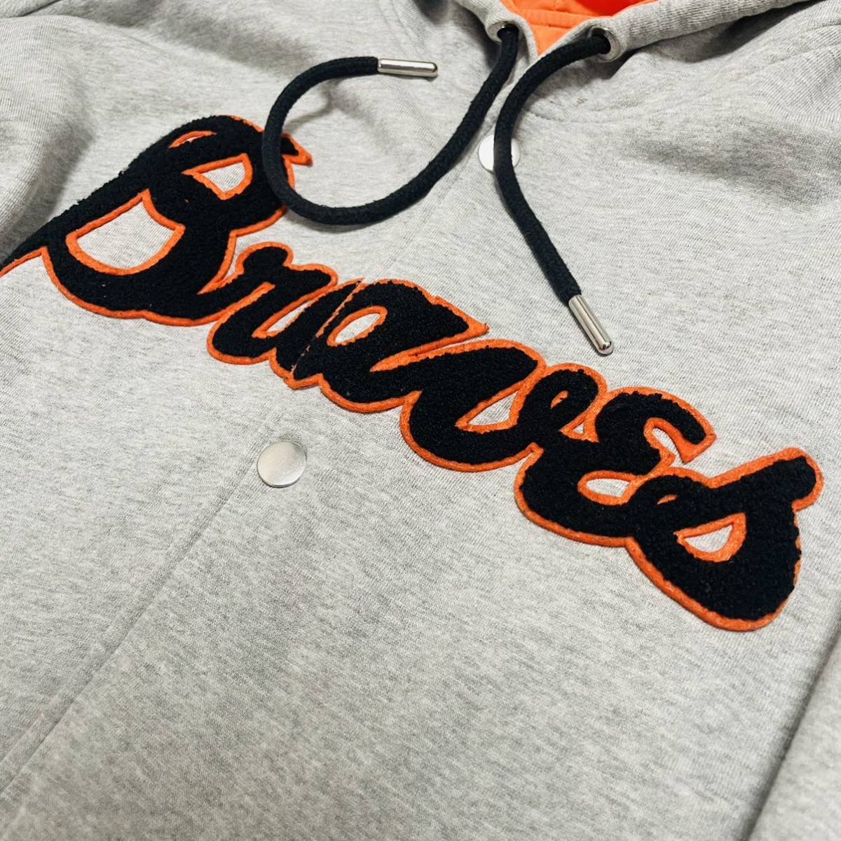 Dieselディーゼル Braves ボンバージャケット リバーシブル スウェット