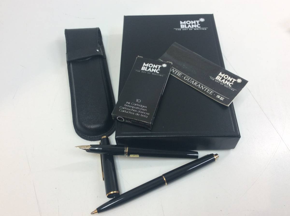 モンブラン MONTBLANC 本革 コレクションケース 箱 ペンケース【THE