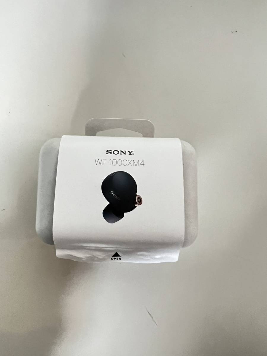 美品 動作確認済み ソニーSONY ワイヤレスノイズキャンセリングイヤホン WF-1000XM4B BLACK ⑤