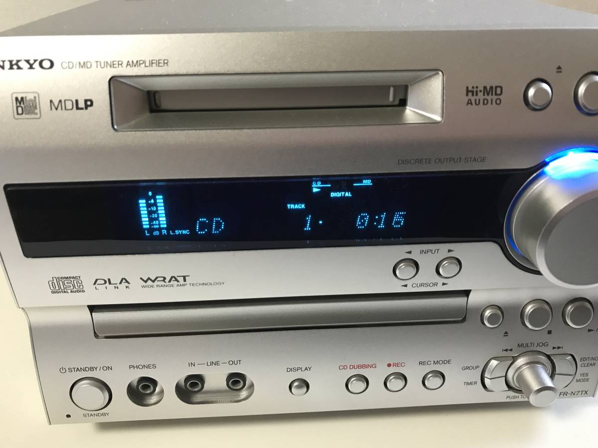 ONKYO オンキョー CD⁄MDチューナーアンプ 美品ONKYO | CD⁄MD CD MD
