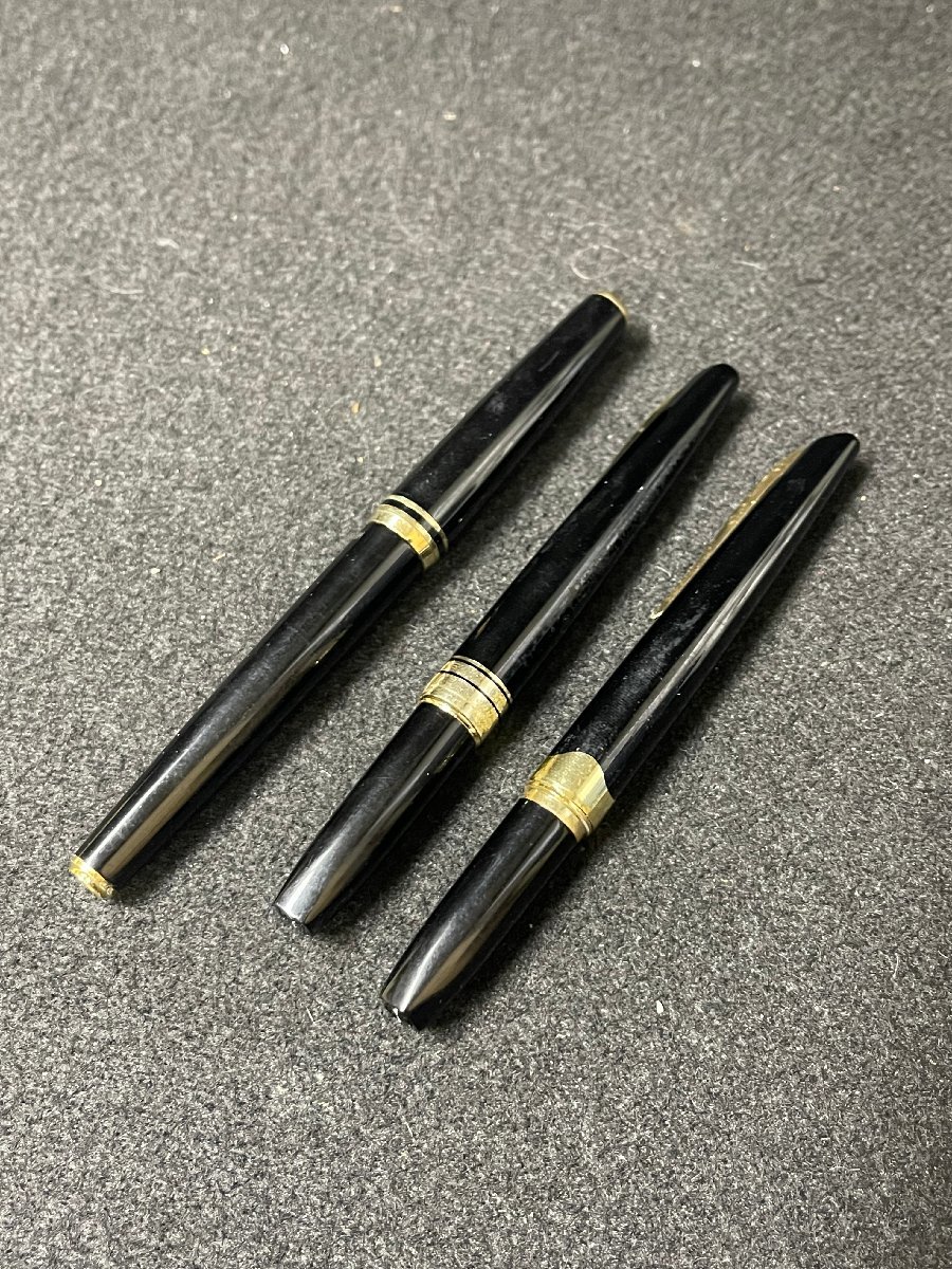 SM0502-17I PLATINUM 万年筆 ペン先 18K P 中字/18K 細軟/22K P 細字 3